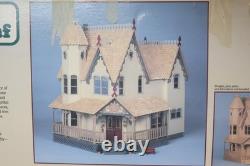 Vintage New / NOS Unbuilt The Pierce Wooden Dollhouse Kit by Greenleaf 8011 USA