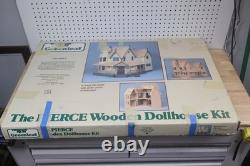 Vintage New / NOS Unbuilt The Pierce Wooden Dollhouse Kit by Greenleaf 8011 USA