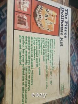 Vintage New in Box! The Pierce Wooden Dollhouse Kit by Greenleaf 8011