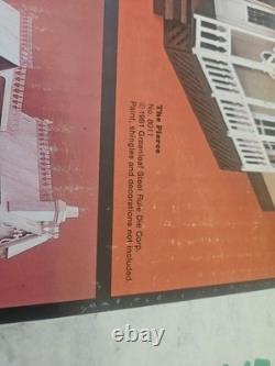 Vintage New in Box! The Pierce Wooden Dollhouse Kit by Greenleaf 8011