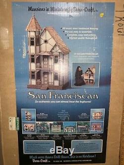 Vintage Nib Dura Craft San Franciscan #sf550 Minature Doll House Kit Nib