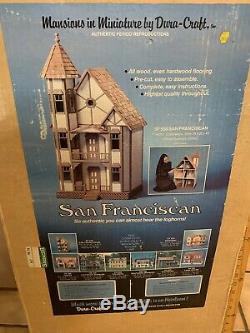 Vintage Nib Dura Craft San Franciscan #sf550 Minature Doll House Kit Nib