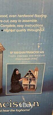Vintage Nib Dura Craft San Franciscan #sf550 Minature Doll House Kit Nib