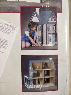 Vintage Real Good Toys Victoria's Farmhouse Miniature Dollhouse Kit Open Box