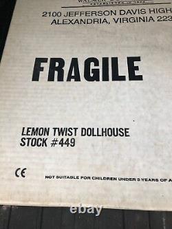 Vintage Retired Walmer Doll House Kit Lemon Twist Dollhouse # 449 Sealed In Box