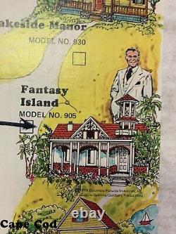 Vintage S/W Crafts Fantasy Island Model 905 Doll House Open Box Rare