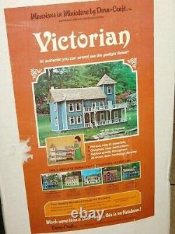 Vintage Sealed Dura Craft Victorian Vh600 Doll House Kit