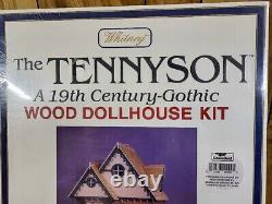 Vintage The Tennyson Gothic Wood Doll House Kit And Mdf Lap Siding Pack
