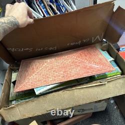 Vintage Two Story Doll House Metal