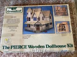 Vintage in Box! The Pierce Wooden Dollhouse Kit by Greenleaf 8011