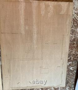 Vintage in Box! The Pierce Wooden Dollhouse Kit by Greenleaf 8011