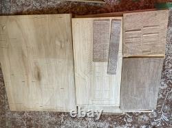 Vintage in Box! The Pierce Wooden Dollhouse Kit by Greenleaf 8011