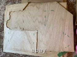 Vintage in Box! The Pierce Wooden Dollhouse Kit by Greenleaf 8011