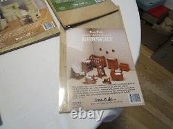 Vintage set lot 8 Miniature Dollhouse Furniture Kits by Dura-Craft 1980's NOS