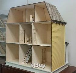 Vivian Mansion 112 scale Dollhouse Kit