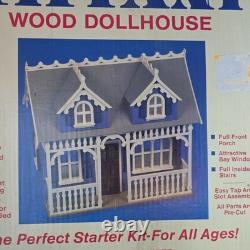 Vtg Artply Co Tiffani Wood Dollhouse Model Kit 1 To 1' Scale Partially Done #22