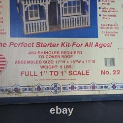 Vtg Artply Co Tiffani Wood Dollhouse Model Kit 1 To 1' Scale Partially Done #22
