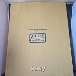 Vtg Artply Co Tiffani Wood Dollhouse Model Kit 1 To 1' Scale Partially Done #22