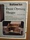 Vtg DIY REAL GOOD TOYS Vermont Made Wooden House Front Opening Shoppe In Box
