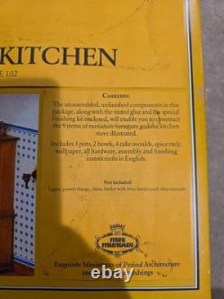 Vtg. Dollhouse Miniature Grandmothers Kitchen Kit 112 inch scale Mini Mundus