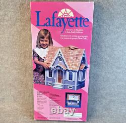 Vtg. Dura-Craft Lafayette Mansions in Miniature Wood Dollhouse Project Build Kit