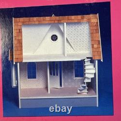 Vtg. Dura-Craft Lafayette Mansions in Miniature Wood Dollhouse Project Build Kit