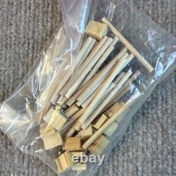 Vtg. Dura-Craft Lafayette Mansions in Miniature Wood Dollhouse Project Build Kit