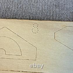 Vtg. Dura-Craft Lafayette Mansions in Miniature Wood Dollhouse Project Build Kit