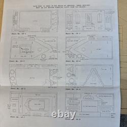Vtg. Dura-Craft Lafayette Mansions in Miniature Wood Dollhouse Project Build Kit