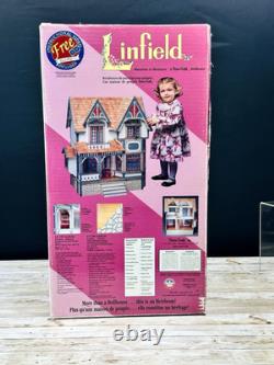 Vtg Linfield Mansions In Miniature Doll House Kit LN-190 1994 New Open Box