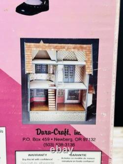 Vtg Linfield Mansions In Miniature Doll House Kit LN-190 1994 New Open Box