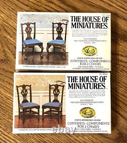 Vtg New Lot Of 10 -the House Of Miniatures Authentic Furniture Kits 112 Scale