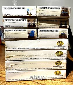 Vtg New Lot Of 10 -the House Of Miniatures Authentic Furniture Kits 112 Scale