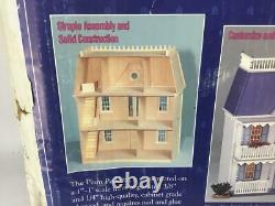 Walmer Doll House Kit Plum Pudding #454 Vintage Wooden Dollhouse Retired
