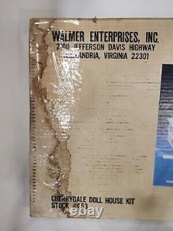 Walmer Enterprises Cherrydale Dollhouse Kit # 457 MIB Complete Fantasy Come True