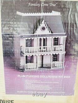 Walmer Enterprises Plum Pudding Doll House #454 Large Wood Dollhouse Kit New Vtg