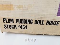 Walmer Enterprises Plum Pudding Doll House #454 Large Wood Dollhouse Kit New Vtg