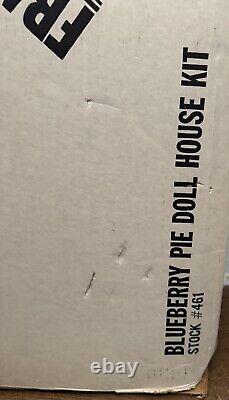 Walmer Open Box VTG Blueberry Pie Doll House #461 Wood Dollhouse Kit
