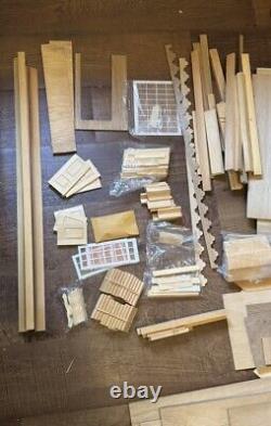 Walmer Open Box VTG Blueberry Pie Doll House #461 Wood Dollhouse Kit