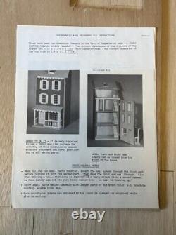 Walmer Open Box VTG Blueberry Pie Doll House #461 Wood Dollhouse Kit