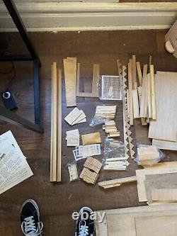 Walmer Open Box VTG Blueberry Pie Doll House #461 Wood Dollhouse Kit