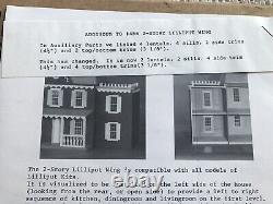 Walmer The Mulberry Lane Wing Dollhouse Addition Kit #463, Nip, Vhtf
