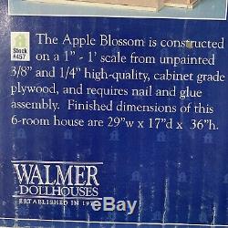 Walmer Wood Dollhouse Lilliput Apple Blossom Kit 457 29x17x36 New Factory Sealed