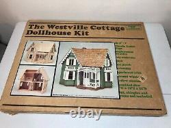 Westville Cottage Dollhouse Kit by Greenleaf Dollhouses Vintage 1983 NIB