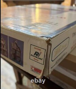 Whitney The Tennyson A 19th Century-Gothic Wood Dollhouse Kit Made In USA READ