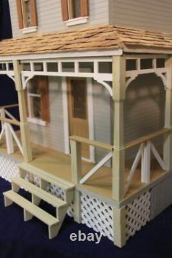 Willow Ridge 1 Inch Scale Dollhouse Kit By Majestic Mansions