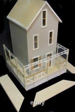 Willow Ridge 1 Inch Scale Dollhouse Kit By Majestic Mansions