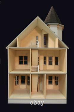 Wisteria Way 1 Inch Scale Dollhouse Kit Laser Cut