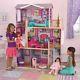 Wood Doll House Large Dollhouse Kit Furniture Pretend Play KidKraft Dolls Girls