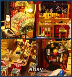 Wooden Building Kit Doll Houses with Furniture Dollhouse Handmade Toys for Gifts